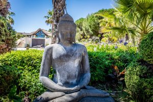 Shanti-Som Wellbeing Retreat meditation garden