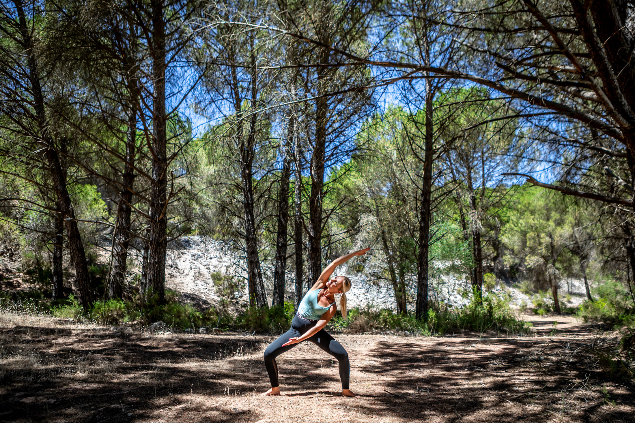 Shanti-Som Wellbeing Retreat yoga outdoors